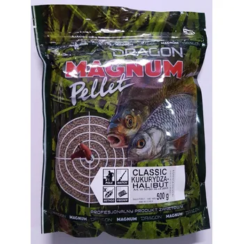 Pelety Dragon Magnum Classic 2mm Halibut 0,5kg