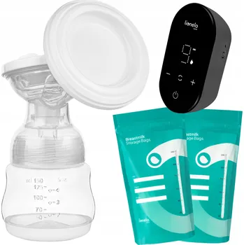 Odsávačka mléka Elektrická dvoufázová odsávačka mateřského mléka + 30 sáčků na mléko Lionelo FIDI GO