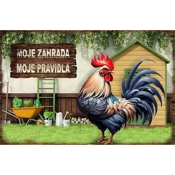 Obraz Cedule Naše Zahrada Vás Vítá