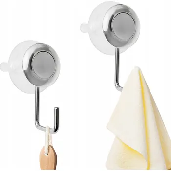 Věšák Háček s přísavkou Sepio šedý