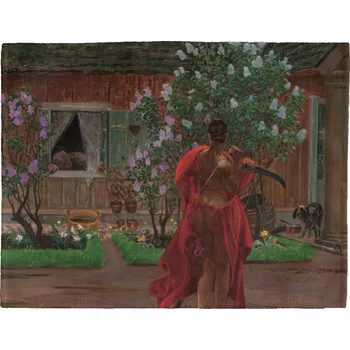 prostírání Prostírání na stůl Thanatos Jacek Malczewski