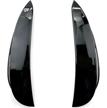 Tuning Přední spoilery pro Mercedes-Benz E-Class W213 2016–2020, lesklá černá