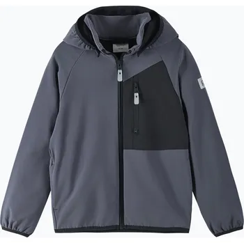 Chlapecká bunda Dětská softshellová bunda Reima Mukana soft black