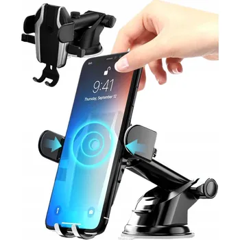 Držák telefonu do auta na palubní desku, sklo a do mřížky ventilace