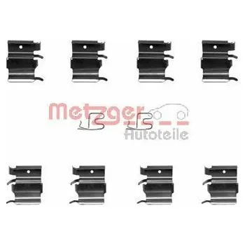 Přislušenství brzdového systému Sada příslušenství obložení kotoučové brzdy METZGER 109-1244