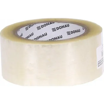 Lepicí páska Balicí páska DONAU Hot-Melt 48 mm x 120 m, 40 mikronů, transparentní (průhledná)
