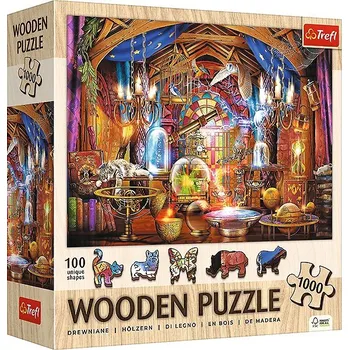 TREFL Dřevěné puzzle Magická komnata 1000 dílků