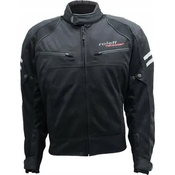 Moto bunda Roleff krátká textilní bunda Mesh L