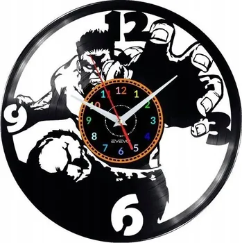 Hodiny HULK NÁSTĚNNÉ HODINY DEKORATIVNÍ MODERNÍ VINYLOVÁ DESKA VINYL E