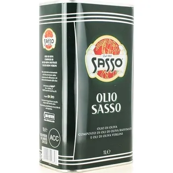 Rostlinný olej Olivový olej pure (rafinovaný) Sasso 1000 ml