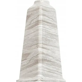 Vnější Roh k Soklové Liště 70mm PVC FRESCO