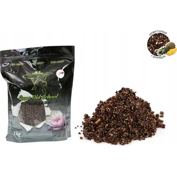 Návnadová surovina CARP OLD SCHOOL - KONOPÍ / ŘEPKA ANANAS 1kg