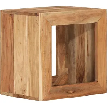 Konferenční stolek vidaXL Stolička 40 x 30 x 40 cm masivní akáciové dřevo [337837]