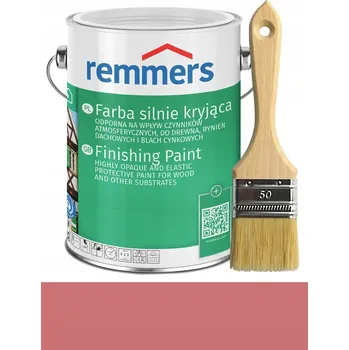 barva a nátěr na dřevo REMMERS Barva na dřevo Starorůžová 2,5 l