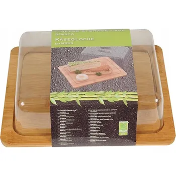Kuchyňské prkénko Bambusové prkénko na sýry s poklopem