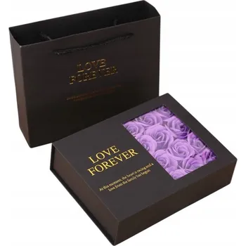 Náhrdelník Dárková dárek na šperky STABILIZOVANÁ RŮŽE 8. března Valentýnský náhrdelník