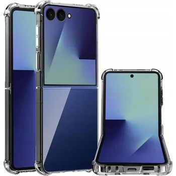 Pouzdro na mobilní telefon Zadní Kryt Kalebol pro Samsung Galaxy Z Flip7 bezbarvý