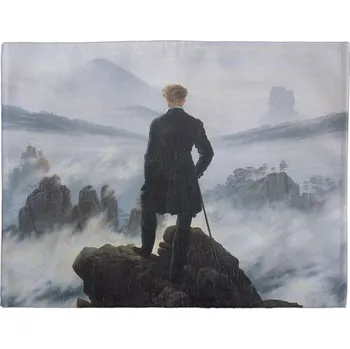 prostírání Prostírání na stůl Poutník nad mořem mlhy Caspara Davida Friedricha