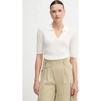 Pánské tričko Polo tričko United Colors of Benetton 123VD3018 béžová 01X, vel. L