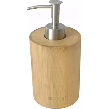 Dávkovač mýdla Ruční dávkovač mýdla stojící Kinghoff 250 ml béžový