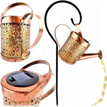 Venkovní osvětlení SOLÁRNÍ LAMPA KONVIČKA 80CM SOLÁRNÍ ZAHRADNÍ SVĚTLO DO ZAHRADY ZAPICHOVACÍ