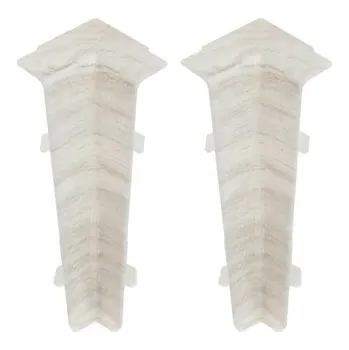 Vnitřní rohový profil Cezar hliníkový 75 x 22, délka 22 cm, Dub Narvik