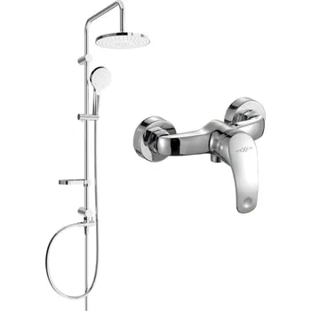 Sprchový set Mexen Erik sprchový sloup a baterie Fabia chrom 746540205-00