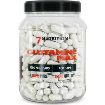 Aminokyselina 7Nutrition Glutamine Max 1000mg 400 kapslí