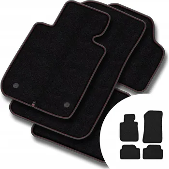 autokoberec Velurové autokoberce Motos 4 ks