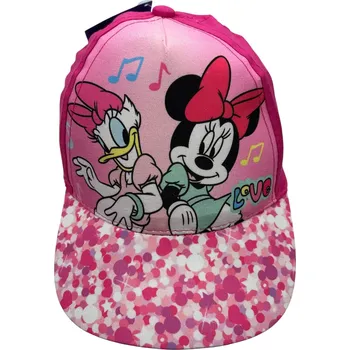 Kšiltovka Dívčí růžová kšiltovka Minnie mouse 03 Barva: Růžová