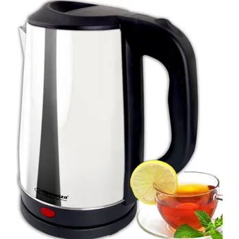 Rychlovarná konvice Elektrická konvice Esperanza TIBER-2200W 2200 W 2,5 l stříbrná/šedá