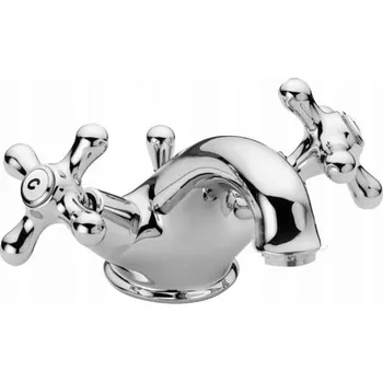 Vodovodní baterie Stojánková umyvadlová baterie Paffoni stříbrná