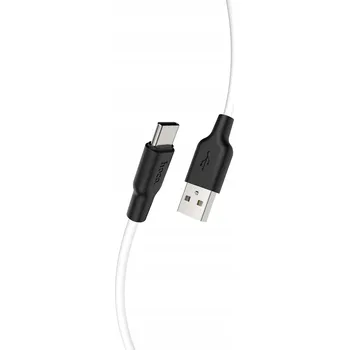 Datový kabel Kabel Hoco USB - USB typ C 1 m bílý