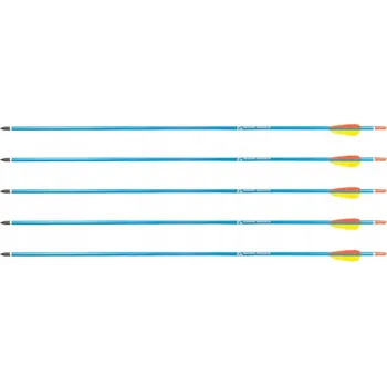 Hliníkové šípy 30" BLUE Poe Lang - sada 5 kusů