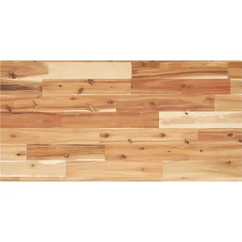 Deska pod umyvadlo vidaXL Koupelnová deska neošetřená 120x40x2 cm masivní akáciové dřevo [3279690] Barva: S olejovou povrchovou úpravou