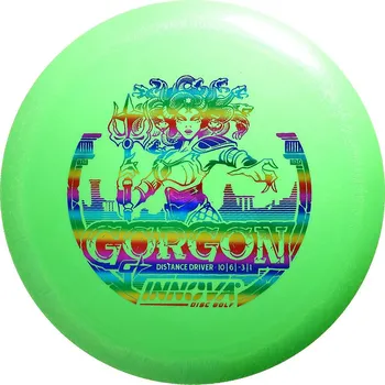 Disc golf Innova GStar Gorgon 175g Zelená
