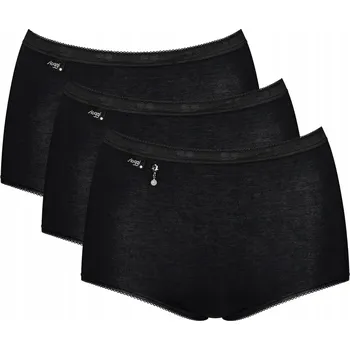 Kalhotky 3 x Dámské kalhotky Sloggi Basic H Pearl Maxi 3P velikost 46