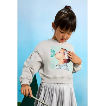 Dívčí mikina Dívčí mikina Mayoral 3401-90