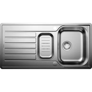 Nerezový dřez Blanco LANTOS II 6S-IF dřez vestavný/do roviny nerez kartáčovaný nerez 526 628