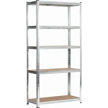 Dílenský regál Kovový skladový regál Realne Ceny 180 x 90 x 40 cm, nosnost až 175 kg na polici