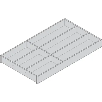 Organizace kuchyně BLUM ZC7S550BH3 AMBIA-LINE vložka na příbory 550x300 mm, dub nebraska