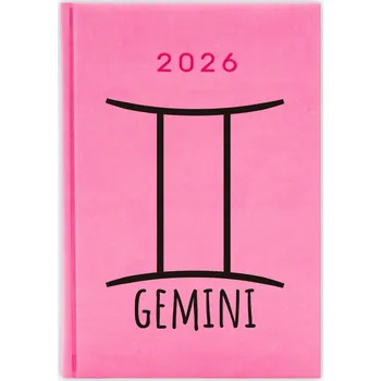 Kalendář Knižkový kalendář 2026 A5 růžový