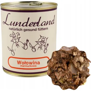 Krmivo pro psa Lunderland krmivo pro psy – hovězí, 0,8 kg