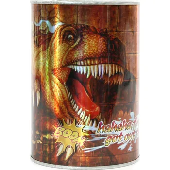 Pokladnička Pokladnička Prasátko Divoká Zvířata Plechová Různé 12 cm