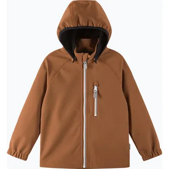 Chlapecká bunda Dětská softshellová bunda Reima Vantti cinnamon brown