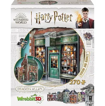 Puzzle WREBBIT 3D puzzle Harry Potter: Borgin a Burkes 270 dílků