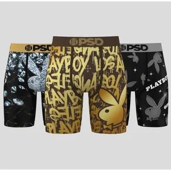 Boxerky PSD Playboy Lux 3 Pack Men Underwear Velikost: M
