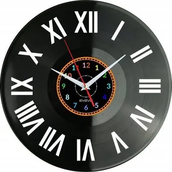 Hodiny Klasické nástěnné hodiny - vinylová deska - moderní dekorace - ideální jako dárek