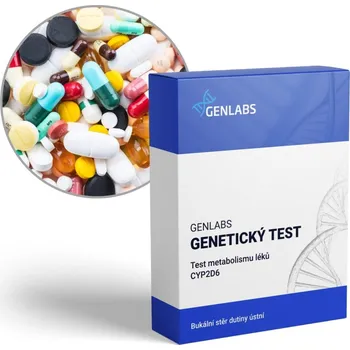 Diagnostický test GENLABS 1x Metabolismus léků (CYP2D6)