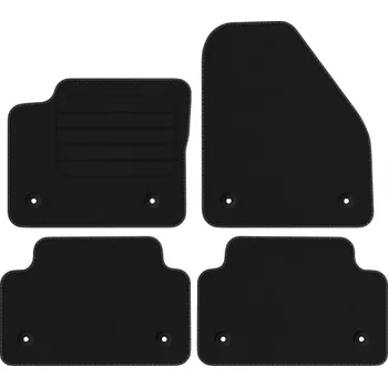 autokoberec Kobercové rohože Edecor velurové 4 ks